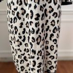 Velvet By Graham And Spencer Leopard Knit Long Sleeve Midi Dress L Photo 4
