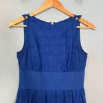 Armani Exchange Cobalt Blue Sleeveless Mini A Line Dress Sz 2 Party Cocktail Photo 3