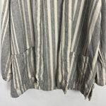 Billabong Live Out Loud Striped Open Front Blazer Jacket Size Small Photo 4