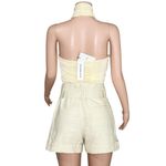 With Jean WITH JÉAN Erin Wrap Around Top, Buttercream, Medium Photo 12