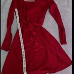 ASOS Red Wrap Dress Photo 1