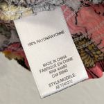 AFRM Revolve Floral Smocked Tie Strap Crop Top XL Photo 4