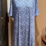 LC Lauren Conrad  light blue floral stretchy dress Photo 0