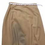 Requirements Vintage Camel Wool Midi Skirt Photo 5