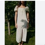 ZARA NWOT JACQUARD KNIT DRESS Romantic Y2K Lace Cottage Core Bloggers Fav Photo 2