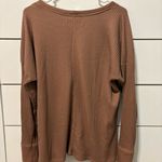 Abercrombie & Fitch Cozy Waffle Button Down Photo 2