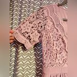 Lulu's | Angel in Disguise Lace Skater Dress, Dusty Lavender, Size S Purple Photo 7