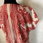 Madewell #100 Silk Asian Print Dress Photo 11