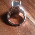 Matrix Fire Opal 14K Rose Gold Over Copper Solitaire Ring (Size 6) Photo 7