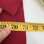 Dragonfly Red Knit Bamboo Scarf Wear 6 Different Ways Buttons Birch Wood Trading Photo 7