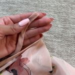 Pink Floral Romper Dress Photo 5