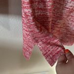 Soft Surroundings Plus Size 1X Red Heather Pearl Opal 1/4 Button Tunic Sweater Photo 3