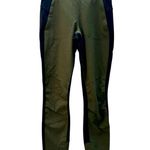 Athleta Olive Green Black Highline Hybrid Ankle Tight Photo 2