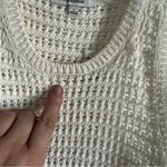 Madewell  Crochet-Knit Crewneck Sweater Tank‎ Size: S, NWT Photo 5