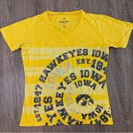 Yellow Iowa Hawkeyes Graphic T Photo 0