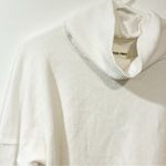 Free People  We The Free White Highland Turtleneck Waffle Knit Thermal Size XL Photo 2