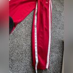 BDG  Urban Outfitters Womens Track Pants Red White Stripe Mid Rise Pockets XS Photo 5