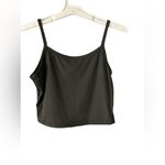 Final Touch  Black Sleeveless Fitted Crop Camisole Photo 1