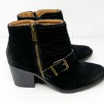 Qupid NEW Strappy Buckle Booties Black Sz 7 Photo 3