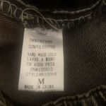 Savanna Jane NEW rhinestone fringe black shorts Sz M Size M Photo 8