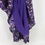 Diane Von Furstenberg  Purple Leopard Clara Midi Dress 10 Maximalist Designer Photo 4