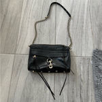 Rebecca Minkoff  M.A.C. black leather bag Photo 1