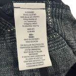 Free People  Plaid Cropped Trouser Pants Women’s Size 2 Black Academia Style Photo 9