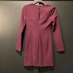 Likely Revolve  Keller Long Sleeve Mini Dress bodycon cut out in Purple Plum sz 4 Photo 14