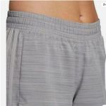 Adidas NEW Womens Pacer Shorts 3 Stripes Gray Athletic Climalite 3" Size Medium Photo 2