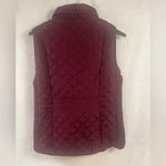Miami  Quilted Vest Women Medium Full Zip New Photo 3