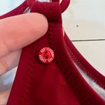 Red Carter  Red One Piece Swimsuit w/ Circle Straps Photo 5