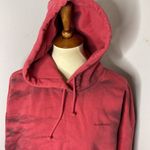 Acne Studios ‎ Spray-paint Hooded Sweatshirt Red Rubber Photo 6