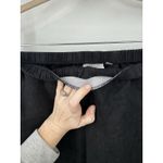 Hot Cotton 100% Linen Wide Leg Pant Women Small Black Minimalist Lagenlook Photo 5