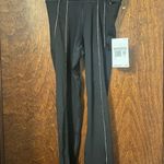 Nike NWT YOGA DRI-FIT HIGH-WAISTED 78 METALLIC TRIM LEGGINGS XS Photo 2
