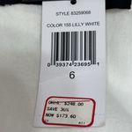 Cynthia Steffe Cynthia Steffe White Floral Embroidered Bell Short Sleeves Tunic Dress Size 6 Photo 7