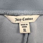 Juicy Couture Y2K OG Bling Logo Velour Track Pants Pastel Turquoise Size XL Photo 11