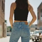 Levi's 501 Premium Skinny Medium Wash Distressed Jeans Photo 1