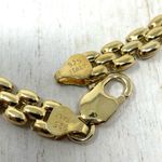 looks real! Sterling/gold panthère link necklace, made in Italy Photo 11