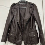 Max Studio  Leather Jacket Photo 0