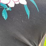 Cache black, hot pink Hawaiian/tropical floral print dress- Sz 2 Photo 8