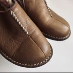 UGG  Bettey 1928 Shearling Lined Brown Leather Tan Slip-On Shoes Size 7 Photo 14