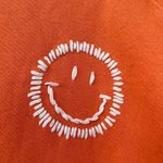 i stole my boyfriend's sweatshirt Smiley Face xx size small Orange Photo 2