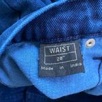 LawMan Original Casual Wear Dyed Blue Denim Cutoff Shorts Size 28 Photo 5