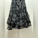 Vtg Marisol Black Silk Ruffle Sequin Skirt Y2K Fairy Whimsygoth Coquette 90s Photo 3