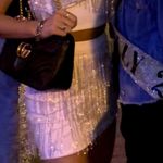 Hot & Delicious White sparkle outfit Photo 2