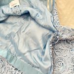 Burberry NWT  High waist lace embroidered mid skirt Photo 11