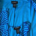 Ashro Women’s 2 pc. Juno Cape Jacket Dress in blue size 18W Photo 4
