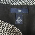 3/$15 GAP short black and white lined skirt Size 12 Photo 4