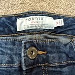 Torrid  Low Rise Distressed Cut Off Denim Shorts Size 12 Photo 2