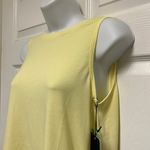 Peach Light Lemon Thrive Open Lap-Back Crewneck Tank Photo 4